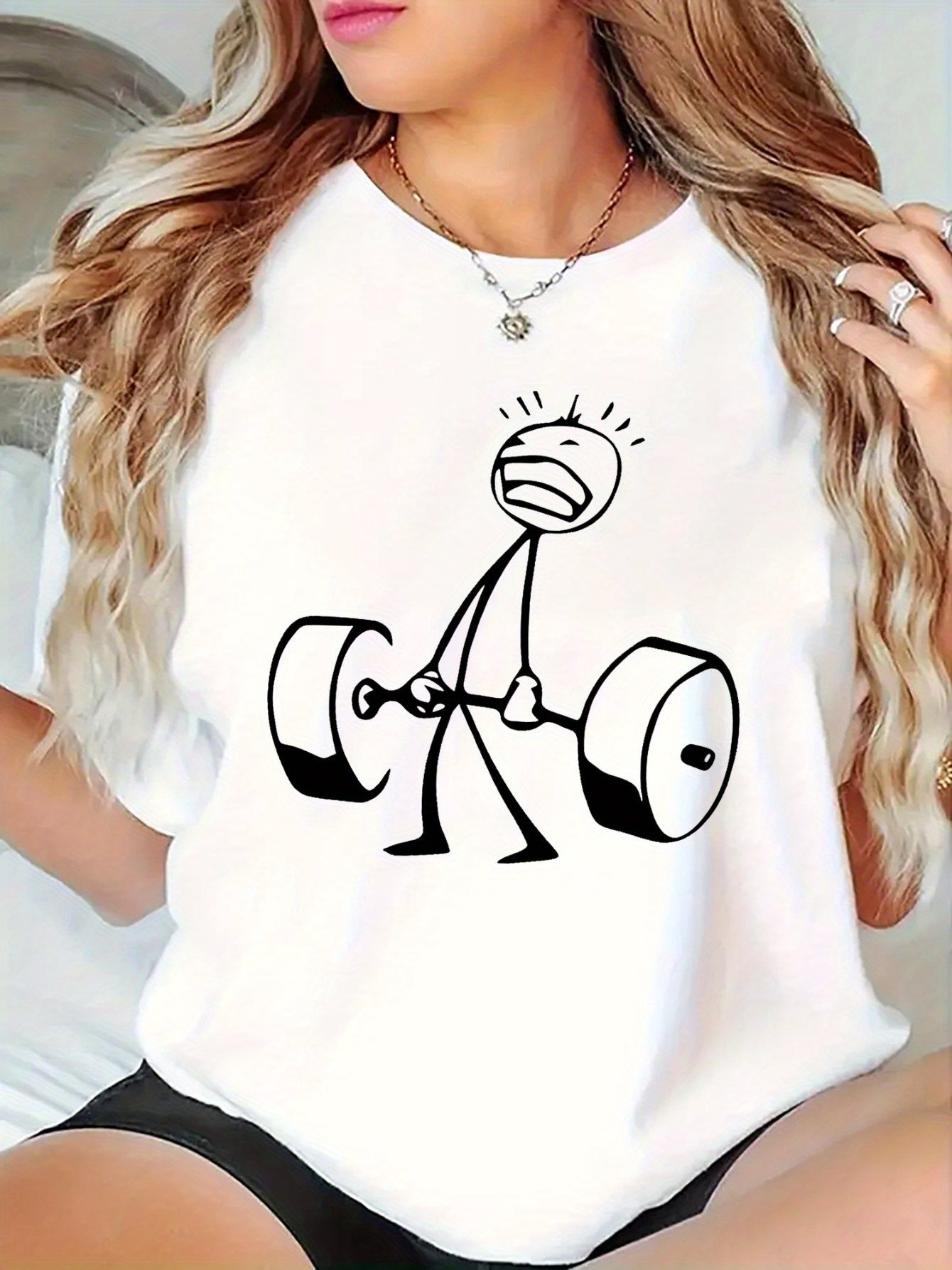 Cute & Funny Workout T-Shirt - Truly Yours