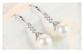 925 Sterling Silver Pearl Drop Earrings - Truly Yours