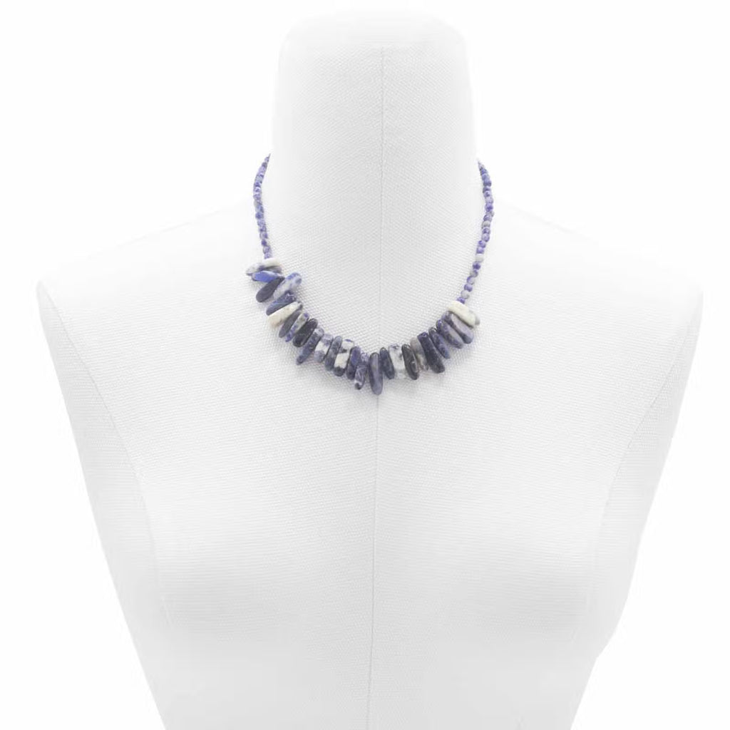 Longstone Gem Necklace - Sodalite - Truly Yours