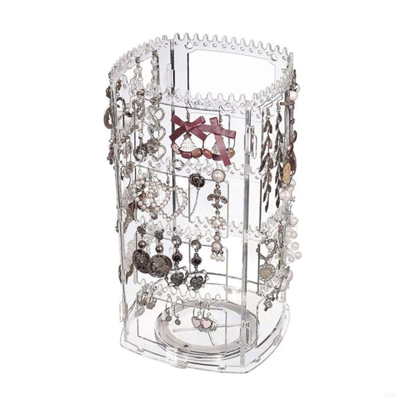 360° Rotating Acrylic Jewellery Organiser