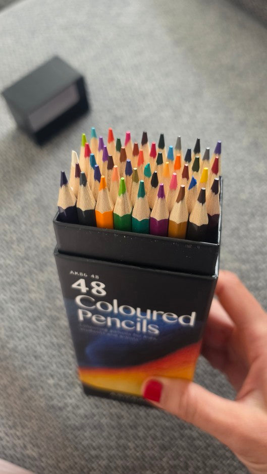 48 Piece Professional Coloured Pencil Set - Truly Yours