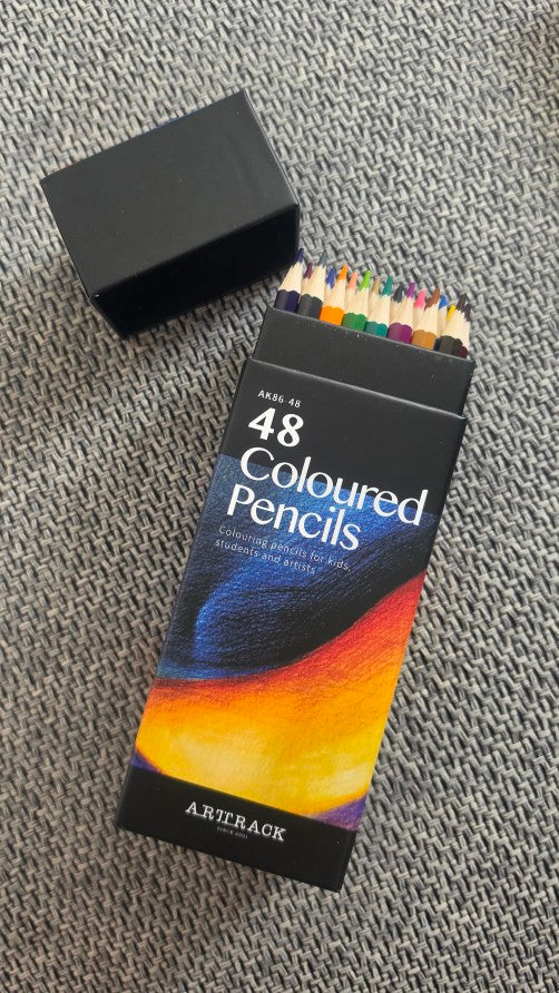 48 Piece Professional Coloured Pencil Set - Truly Yours