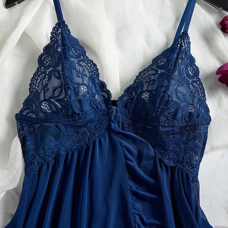 Lace Babydoll Lingerie Set