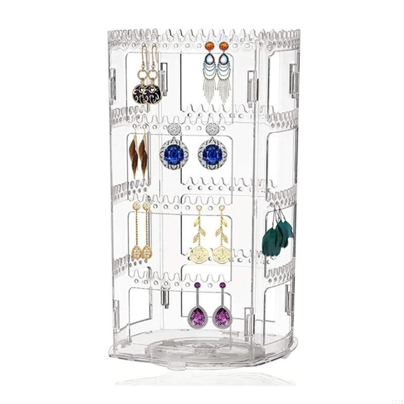360° Rotating Acrylic Jewellery Organiser