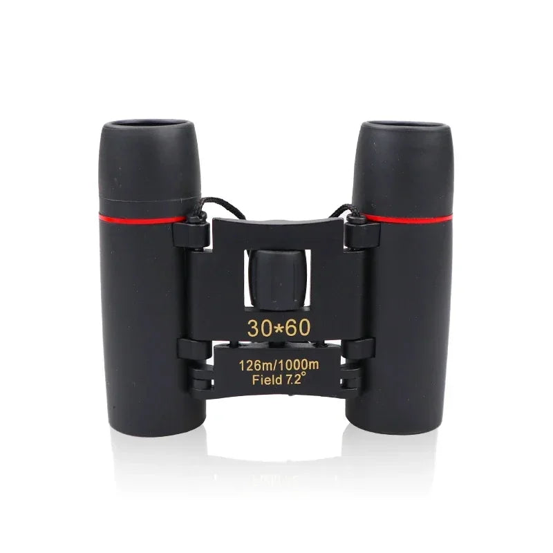 Compact Folding Mini Binoculars – High Power 30x60 Travel & Wildlife Viewer