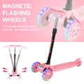Kids Kick Push Scooter 3 Wheels LED Flashing Tilt Boys Girls Scooter - Truly Yours