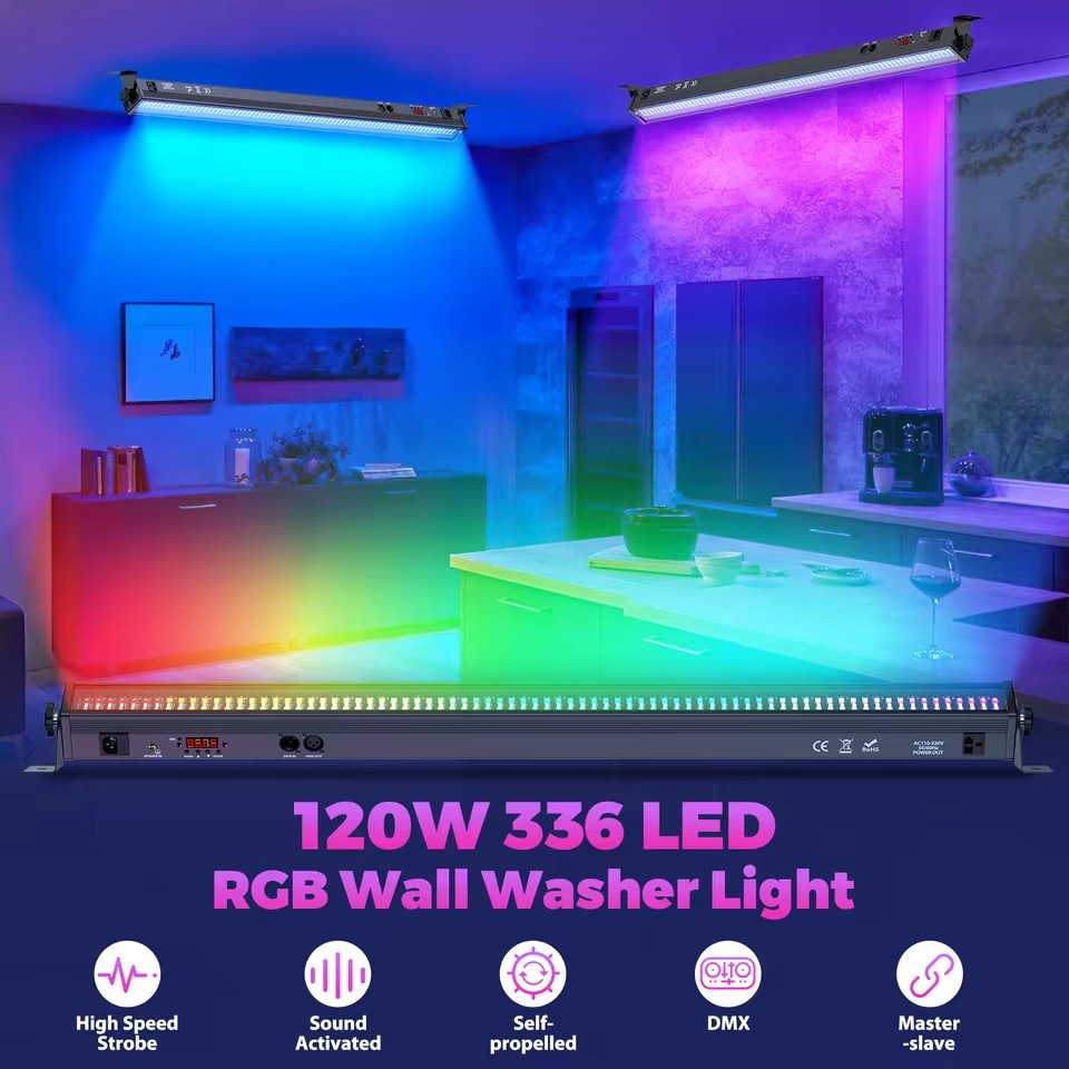 120W RGB LED Wall Washer Light Bar - Truly Yours