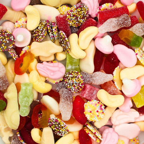 1kg Sweet Pouch) Old Skool Sweet Mix