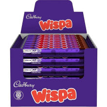 🍫 Cadbury Wispa Chocolate Bars – Pack of 48 Smooth & Bubbly Milk Chocolate Bars ✨
