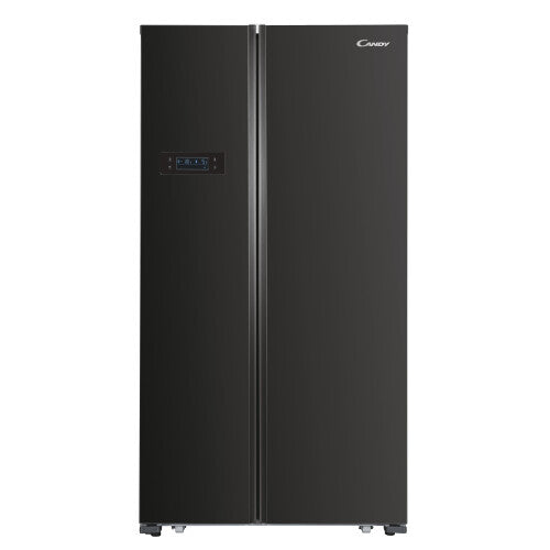 🖤 Candy Frost Free American Fridge Freezer – Spacious Side by Side Fridge Freezer with Holiday Mode ✨