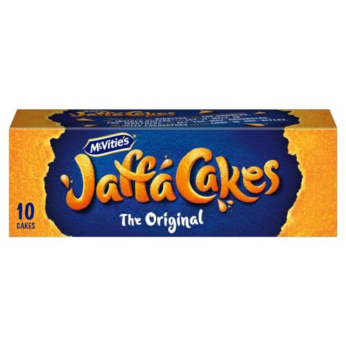 McVitie's Jaffa Cakes Original Chocolate Biscuits 10 Cakes, 110g