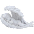 Guardian Angel Cherub Statue – Peaceful Wings Memorial Ornament for Home & Garden - Truly Yours