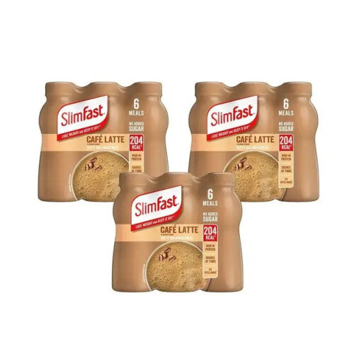 SLIMFAST CAFÉ LATTE SHAKE PACK OF 3 - Truly Yours
