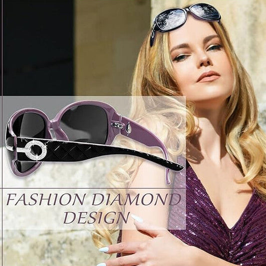 Polarized Sunglasses Womens Trendy Oversized Big Large Driving Sun Glasses Sensitive Eyes UV Protection Sunnies - Truly Yours