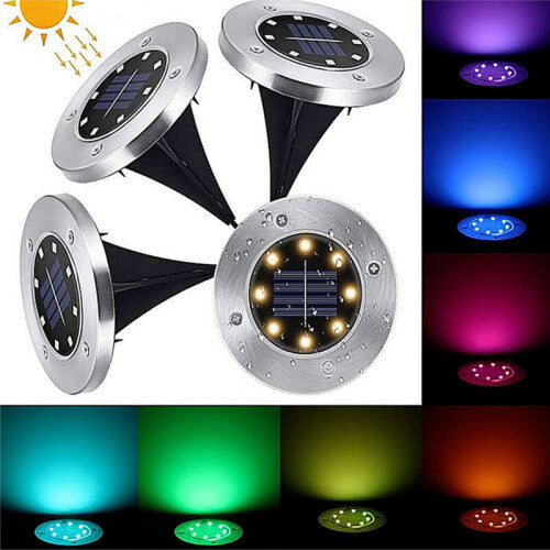 SOLAR COLOUR CHANGING DECK LIGHTS