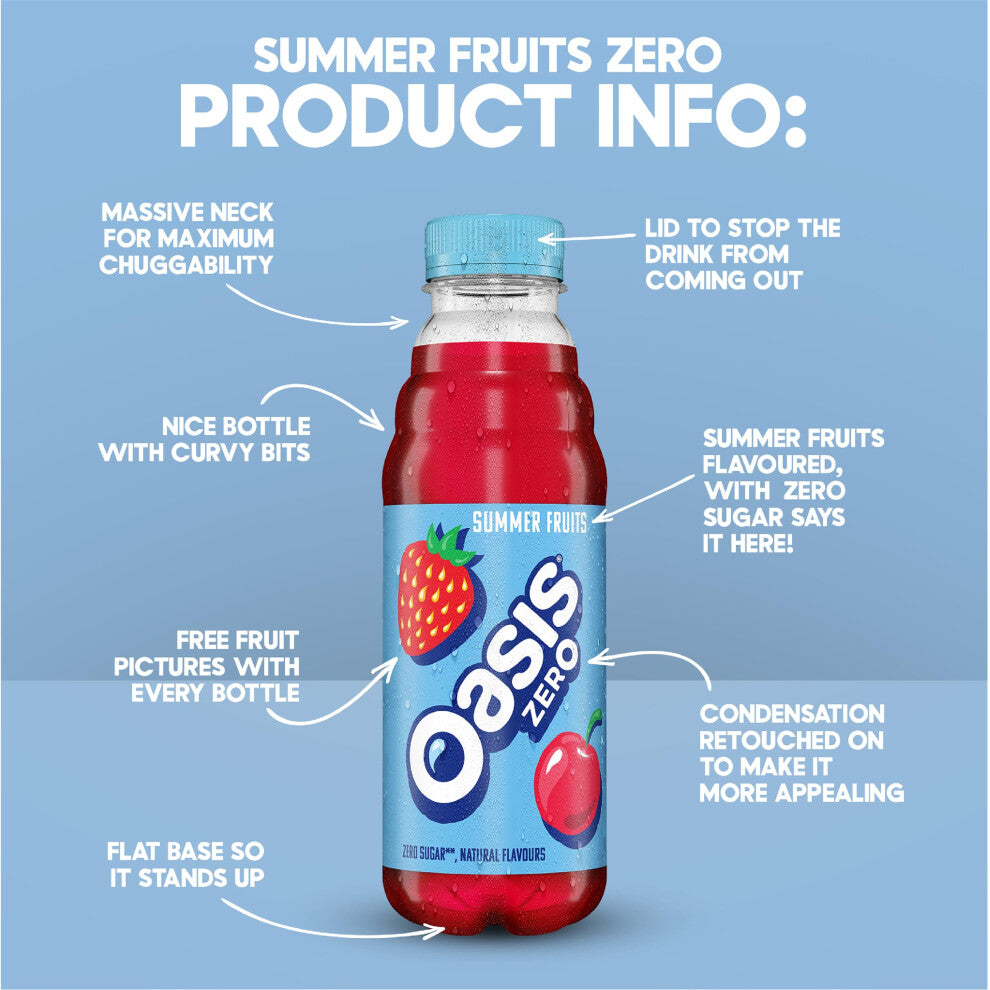 OASIS SUMMER FRUITS ZERO