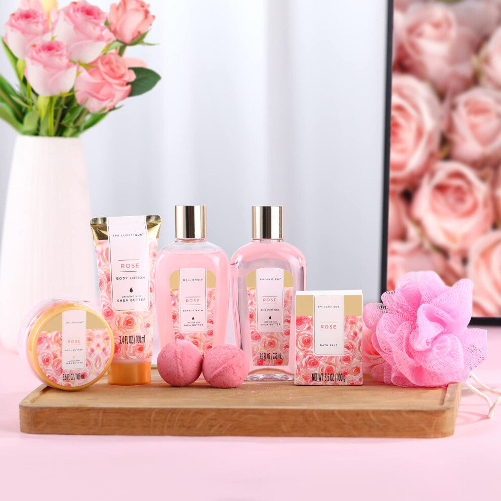Spa Luxetique Rose Bath Gift Set