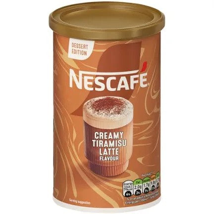 NEW dessert collection Nescafé Tiramisu Latte