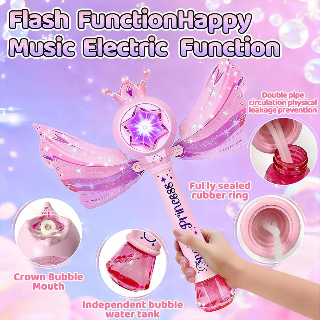 PRINCESS MAGIC BUBBLE WAND