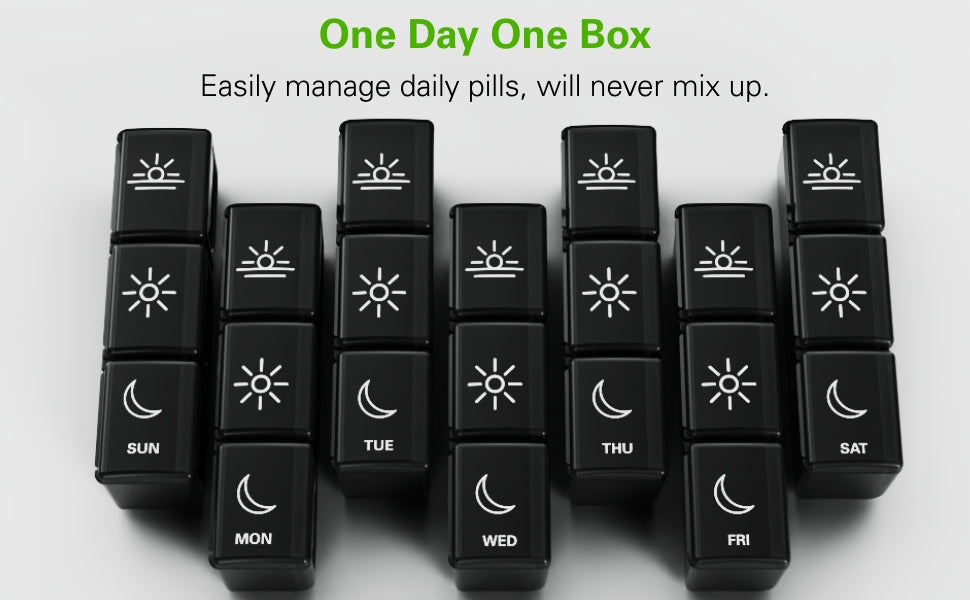7-DAY WEEKLY PILL ORGANISER