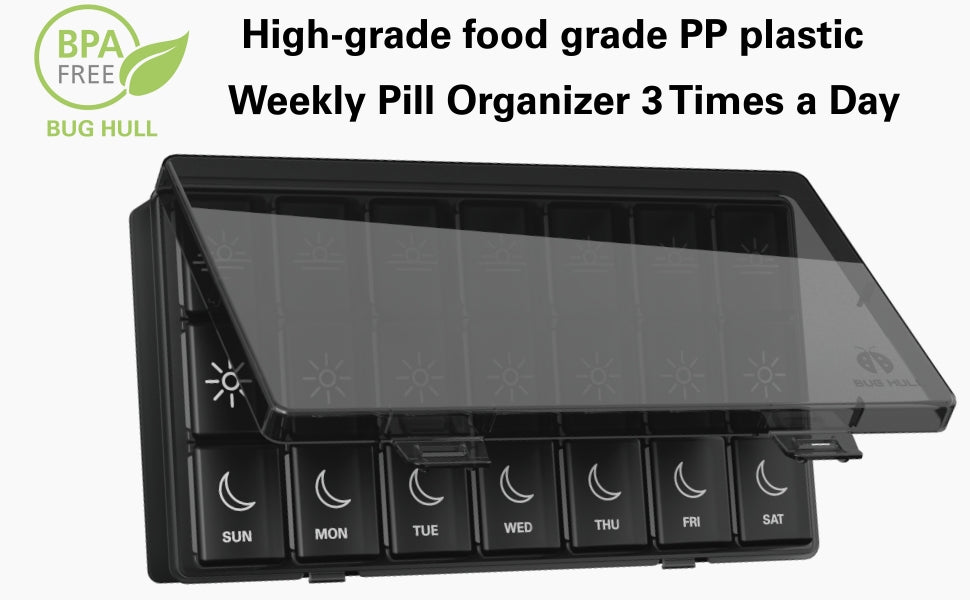 7-DAY WEEKLY PILL ORGANISER