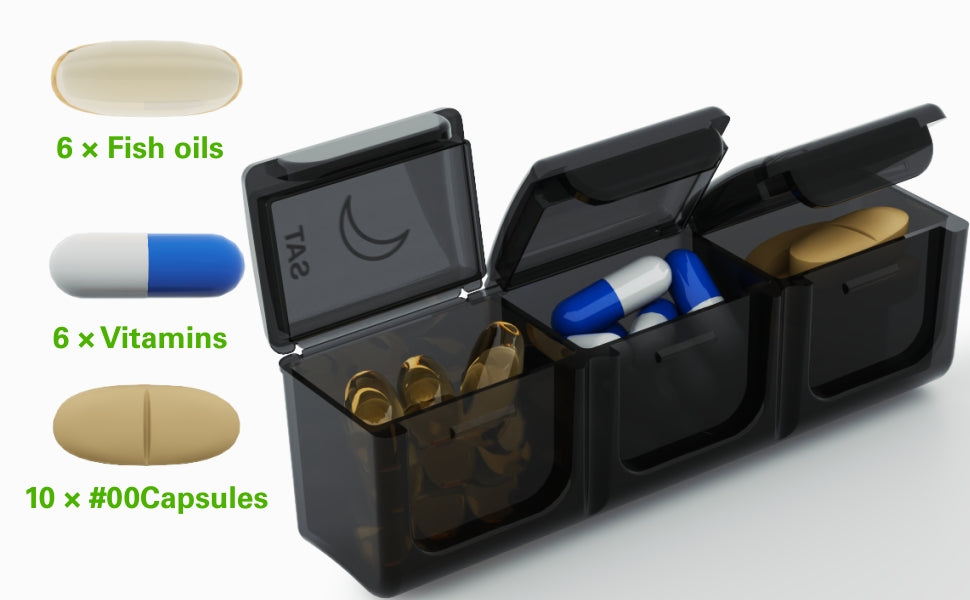 7-DAY WEEKLY PILL ORGANISER