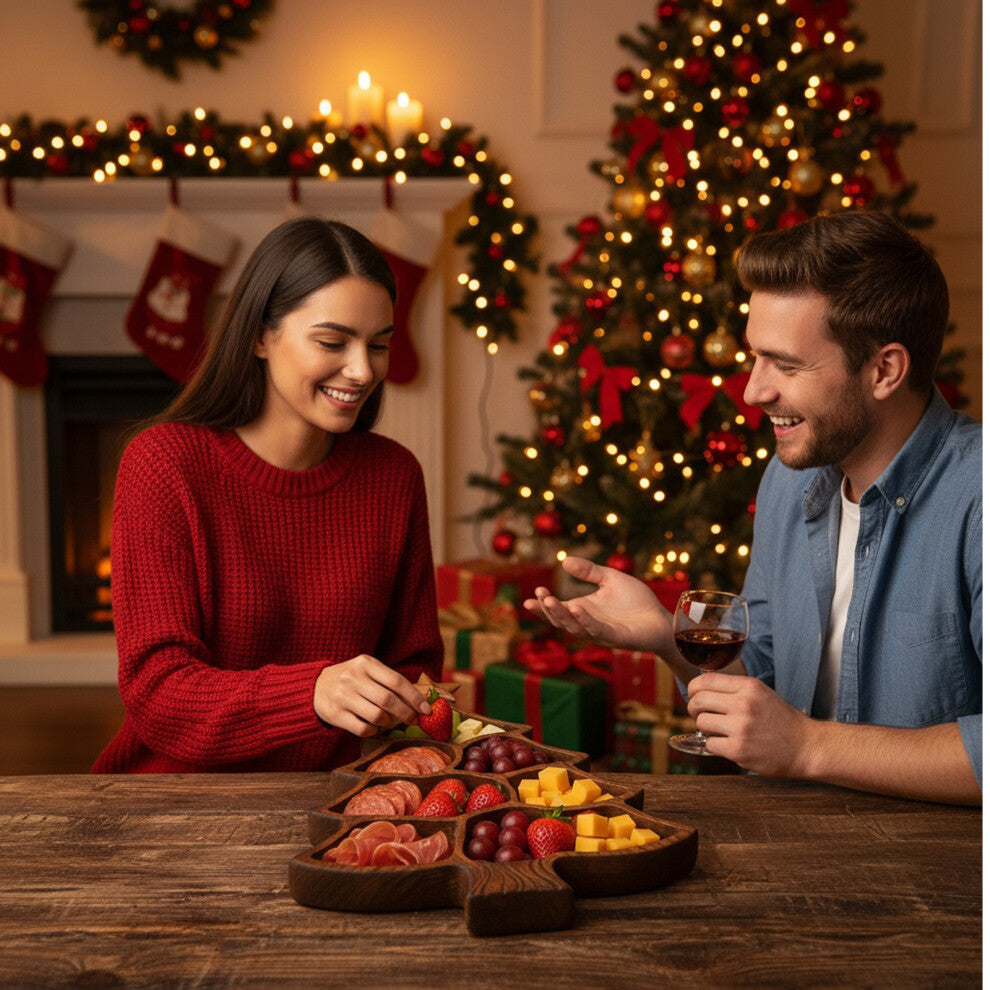 Christmas Tree Serving Tray & Charcuterie Board