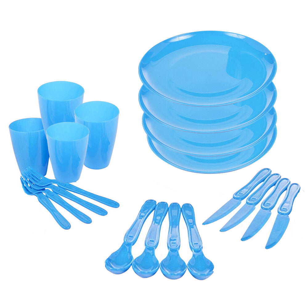 21pc Geezy Plastic Picnic Set With Storage Box