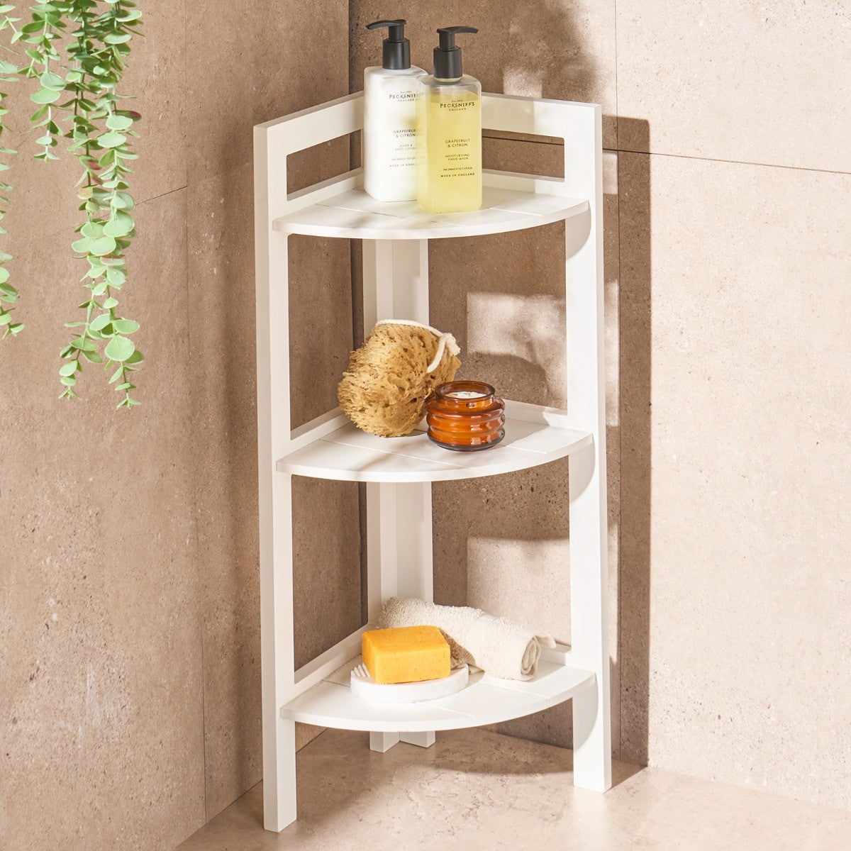 3-Tier Corner Shelving Unit