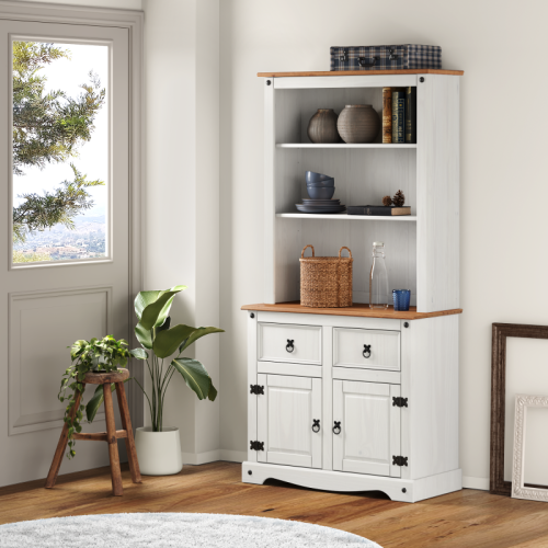 Corona White 2 Door Welsh Dresser