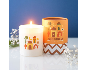 Marrakesh Amber & Saffron Scented Candle