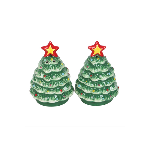 Christmas Tree Salt & Pepper Shaker Set