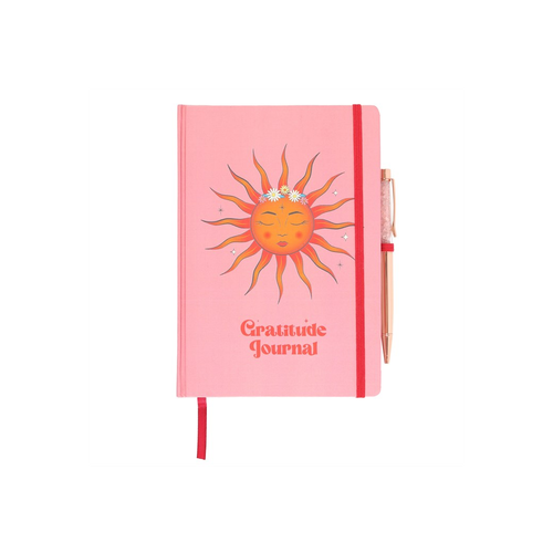 ☀️✨ The Sun Gratitude Journal with Rose Quartz Pen ✨☀️