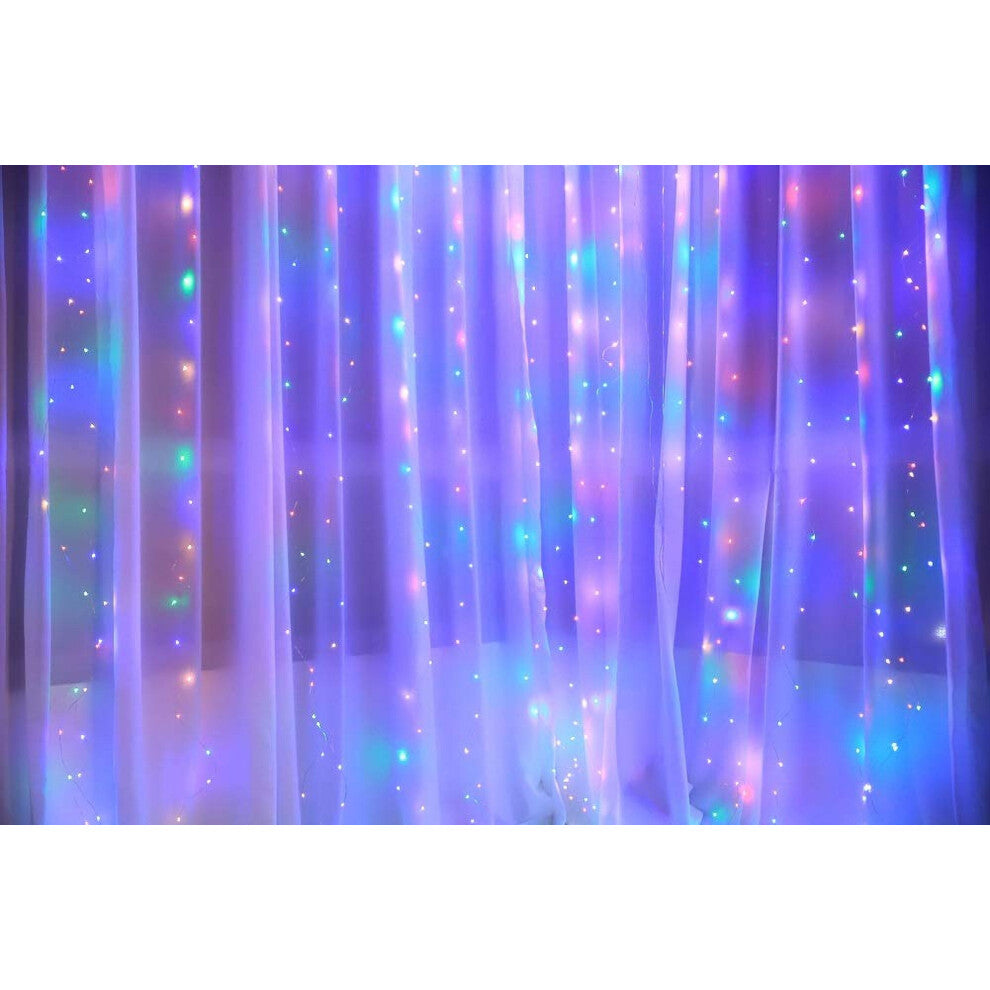 🎄✨ 9.8FT CURTAIN LIGHTS WITH REMOTE CONTROL ✨🎄