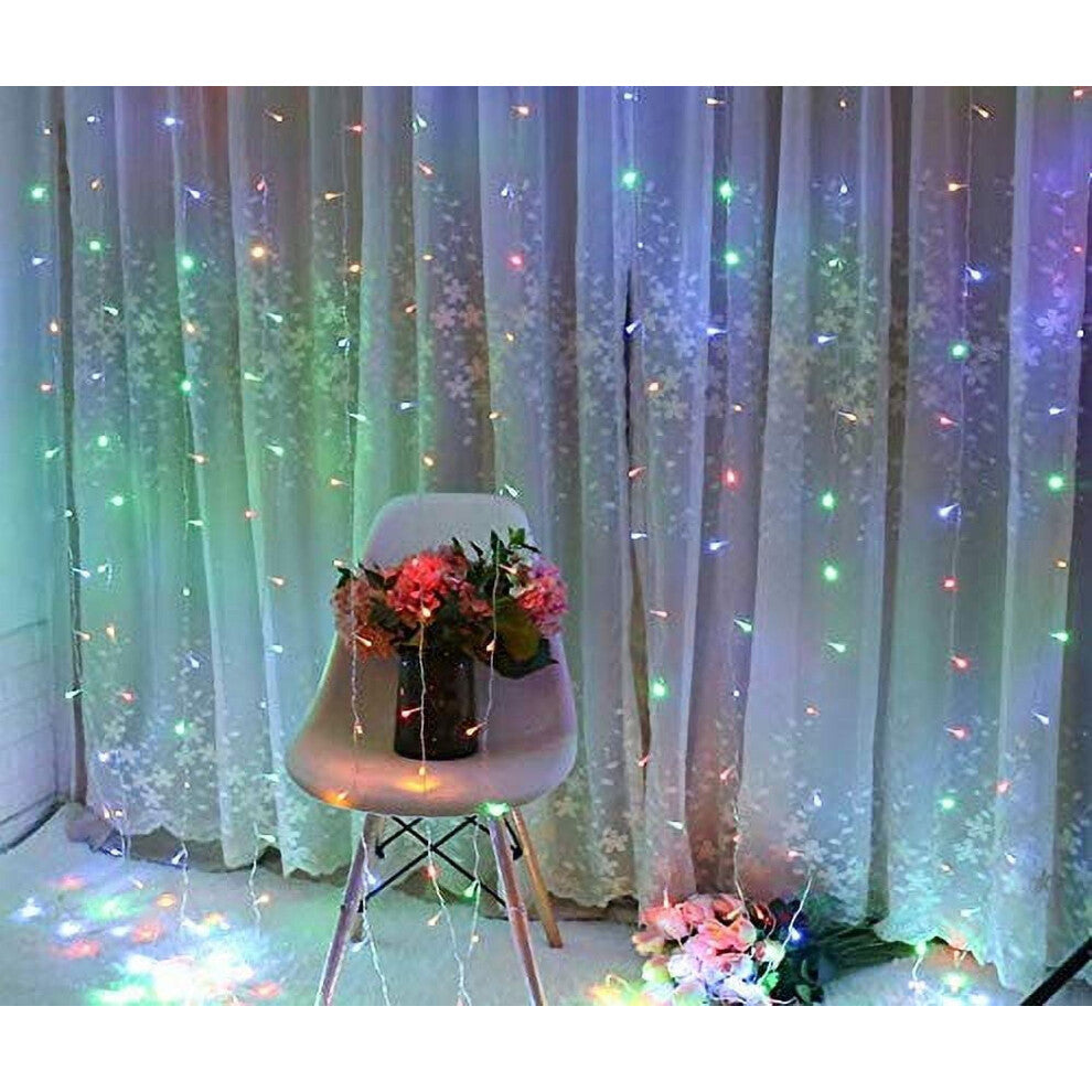 🎄✨ 9.8FT CURTAIN LIGHTS WITH REMOTE CONTROL ✨🎄