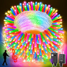 66FT MUSIC CHRISTMAS MINI LIGHTS