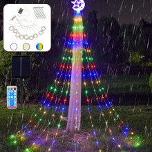 SOLAR CHRISTMAS STAR LIGHTS