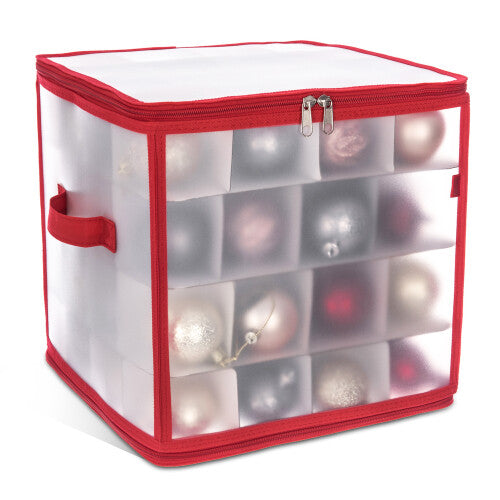 🎅 Christmas Village 64-Bauble Storage Box 🎅