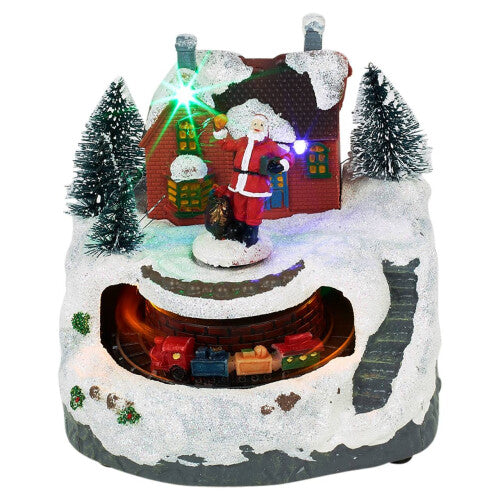 LED CHRISTMAS VILLAGE SCENE