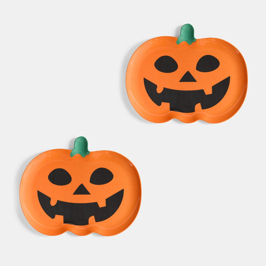 2 Pack Pumpkin Serving Platters