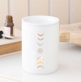 Moon Phase Wax Warmer &amp; Oil Burner