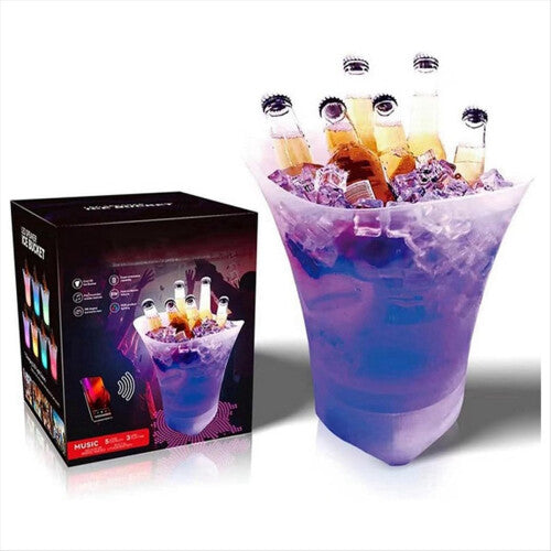 ICE BUCKET WITH BLUETOOTH SPEAKER