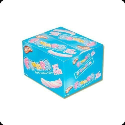 Flumps Marshmallow Twists – 50 Pack