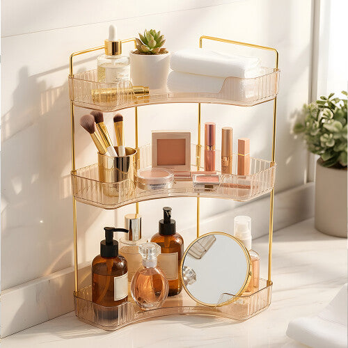 3-Tier Corner Bathroom Counter Organiser