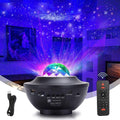 Crystal Galaxy Night Light Ball with LED Base