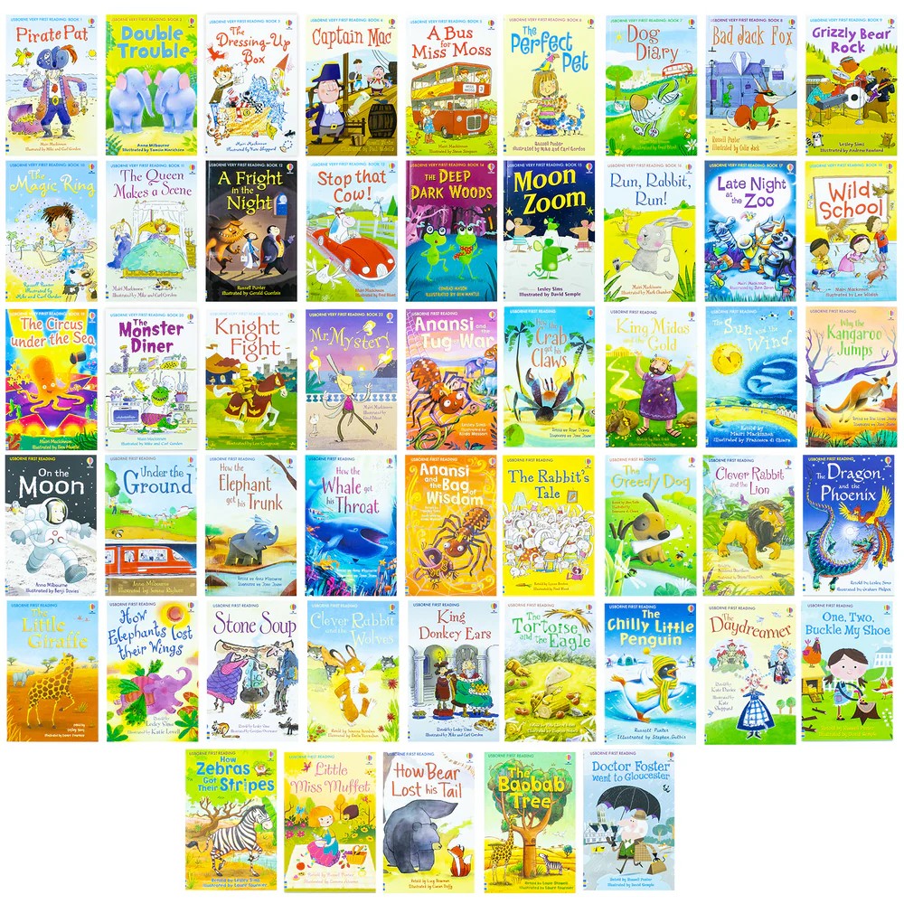 Usborne My First Reading Library – 50 Book Collection