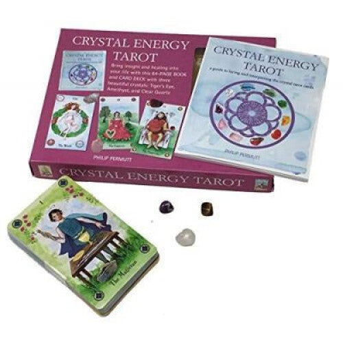 Crystal Energy Tarot – 78 Card Deck & Guide Book
