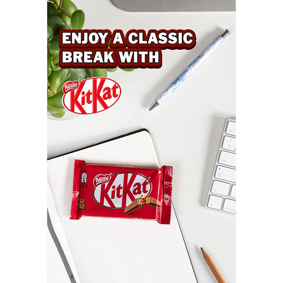 KitKat 4 Finger Milk Chocolate Bars – Box of 24