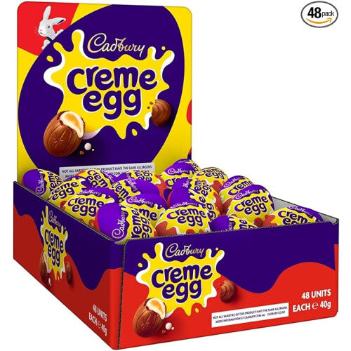 Cadbury Creme Eggs – Pack of 48