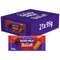 Cadbury Dairy Milk Biscoff Chocolate Bar – Pack of 21 (95g Each)